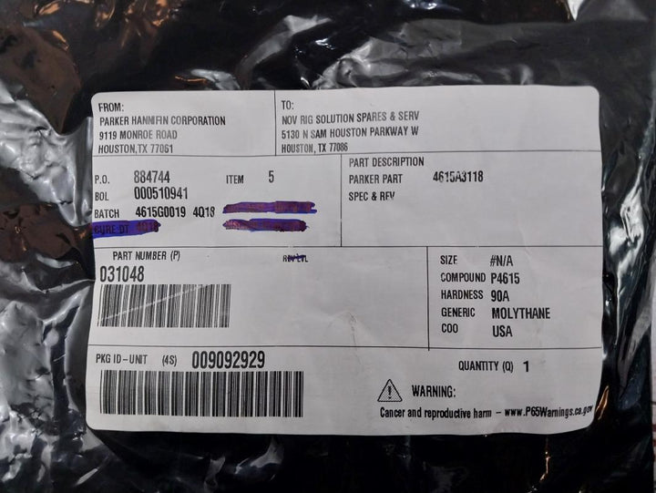 Nov 156715 Seal Kit With Adapter Rg 15 18-5M Sbop