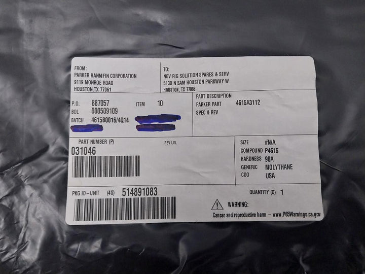 Nov 156715 Seal Kit With Adapter Rg 15 18-5M Sbop