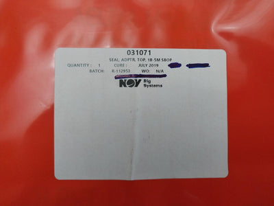 Nov 156715 Seal Kit With Adapter Rg 15 18-5M Sbop