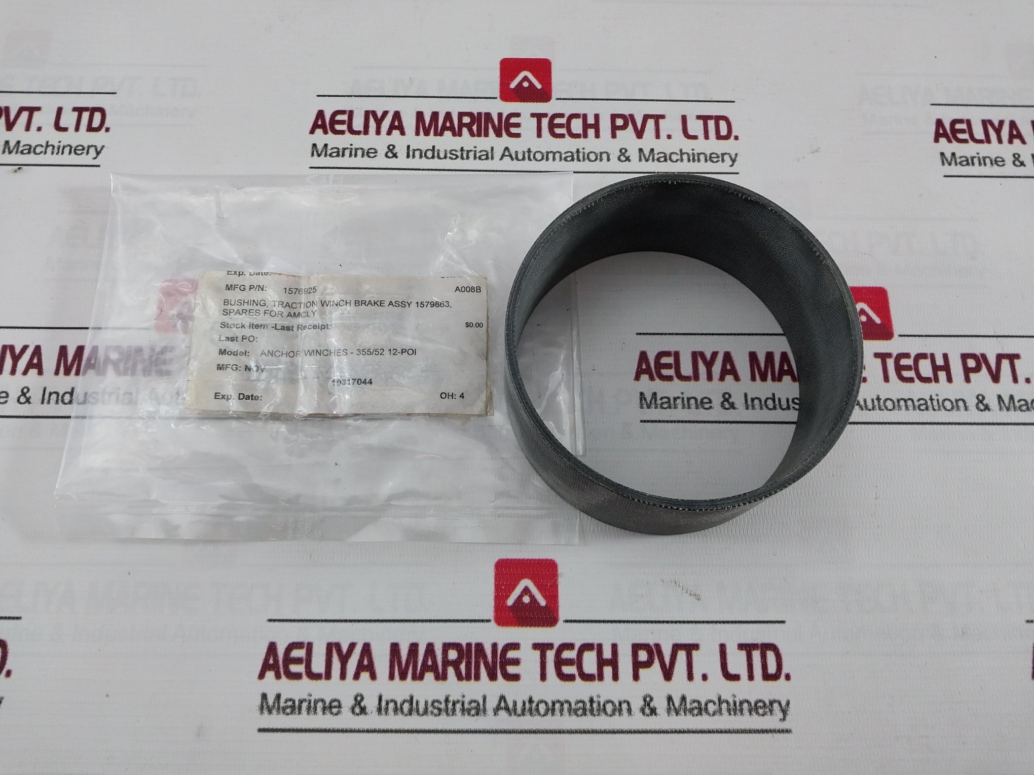 Nov 1576925 Traction Winch Brake Assembly Rev 0 Anchor Winches-355/52 12-poi