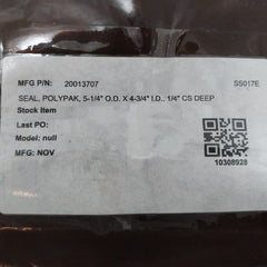 Nov 20013707 Seal Polypak 461525004750-375B 10308928 90A