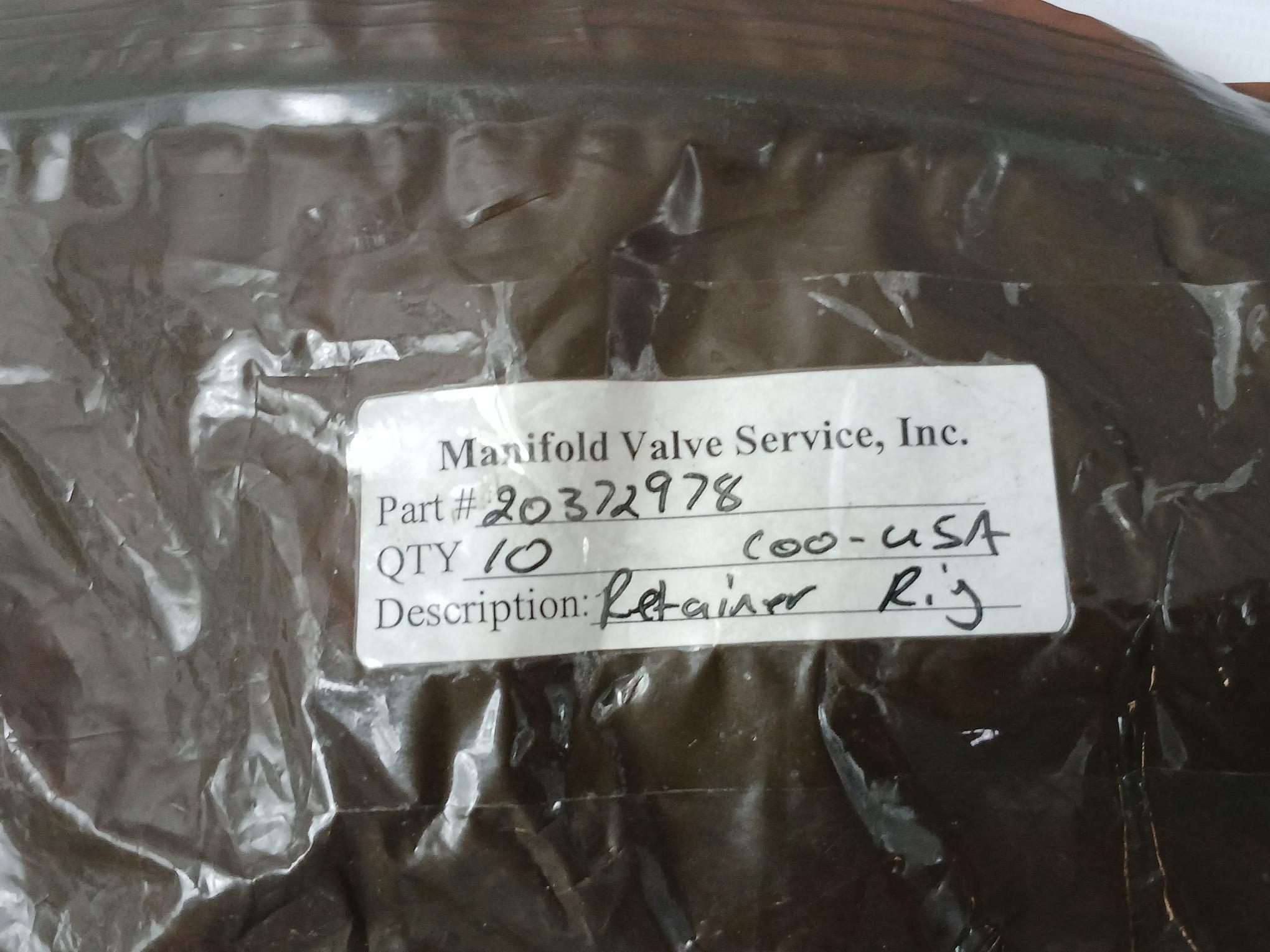 Nov 20372978 Retainer Ring Oh 10