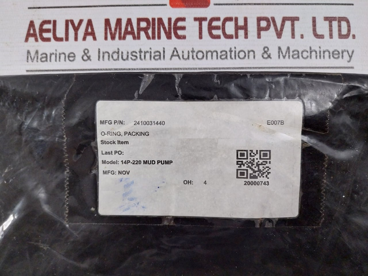 Nov 2410031440 Quad Seal O-ring 4P-220 Mud Pump
