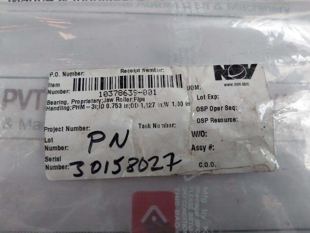 Nov 30158027 Socket Weld Coupling For Pipe 10378639-001