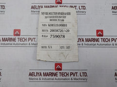 Nov 461550041000-750B Seal Kit Hydraulic Latch 21" Ft-g Joint 20034822 + Subpart
