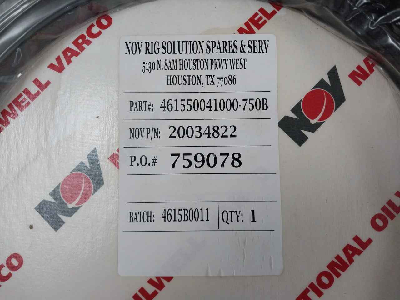 Nov 461550041000-750B Seal Kit Hydraulic Latch 21