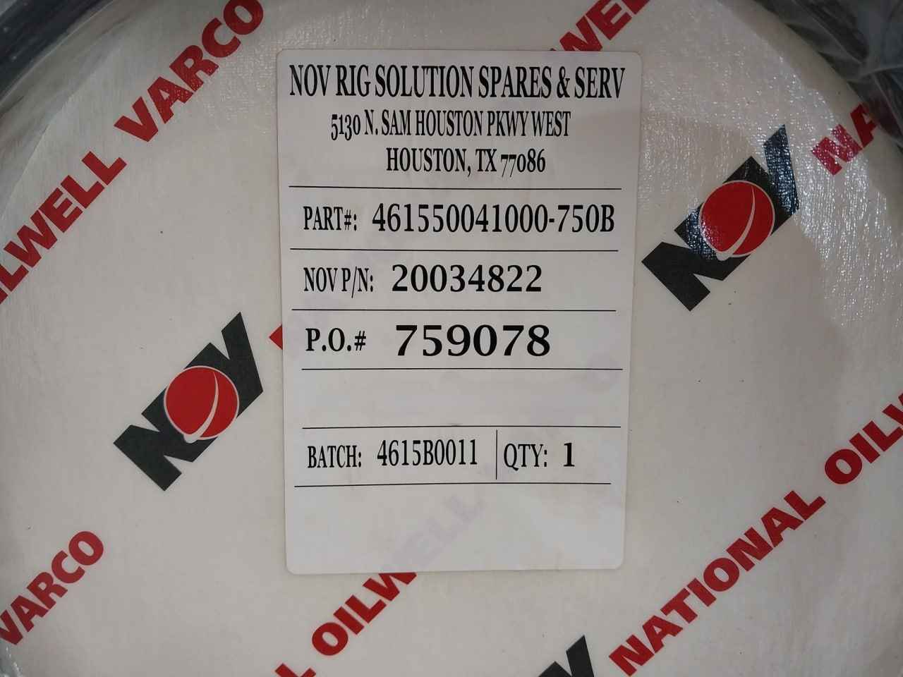 Nov 461550041000-750B Seal Kit Hydraulic Latch 21