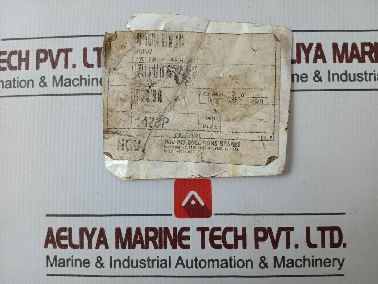 Nov 70242 Pivot Pin Air Operated Elevator 500 Ton Tubing Lift Rev. 2