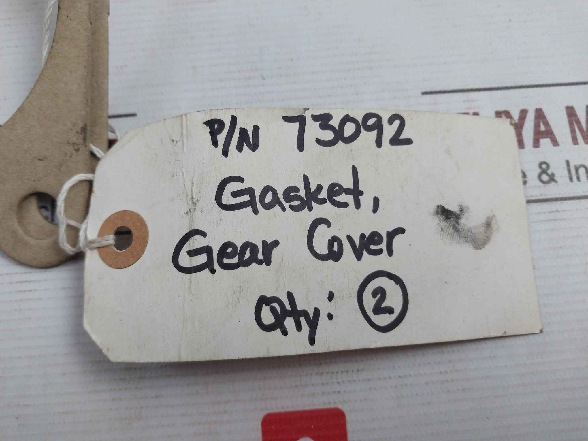 Nov 73092 Gasket For Automatic Switch Gear Cover Ssw 40 30185363