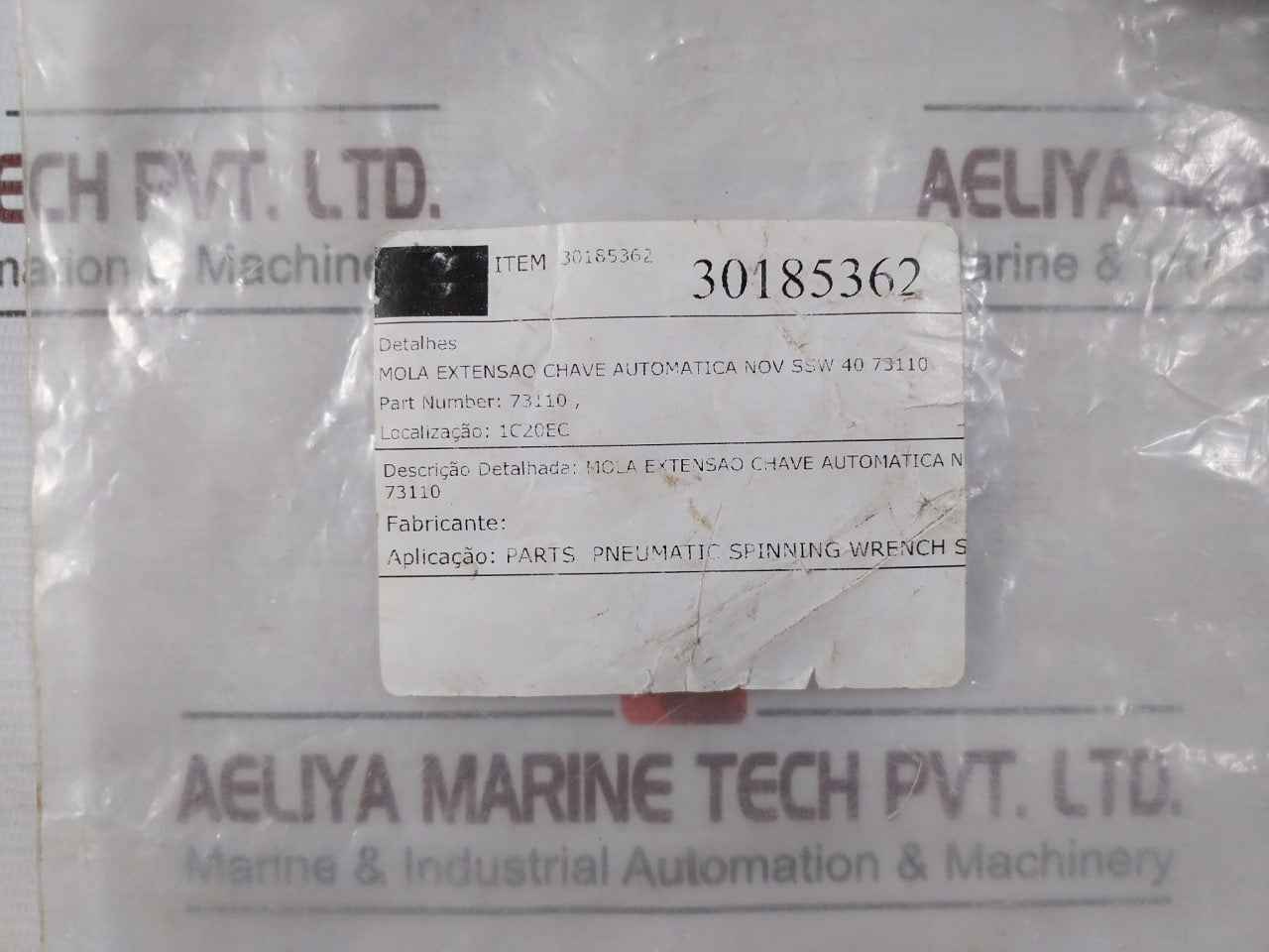 Nov 73110 Spring Extension Automatic Switch Ssw 40