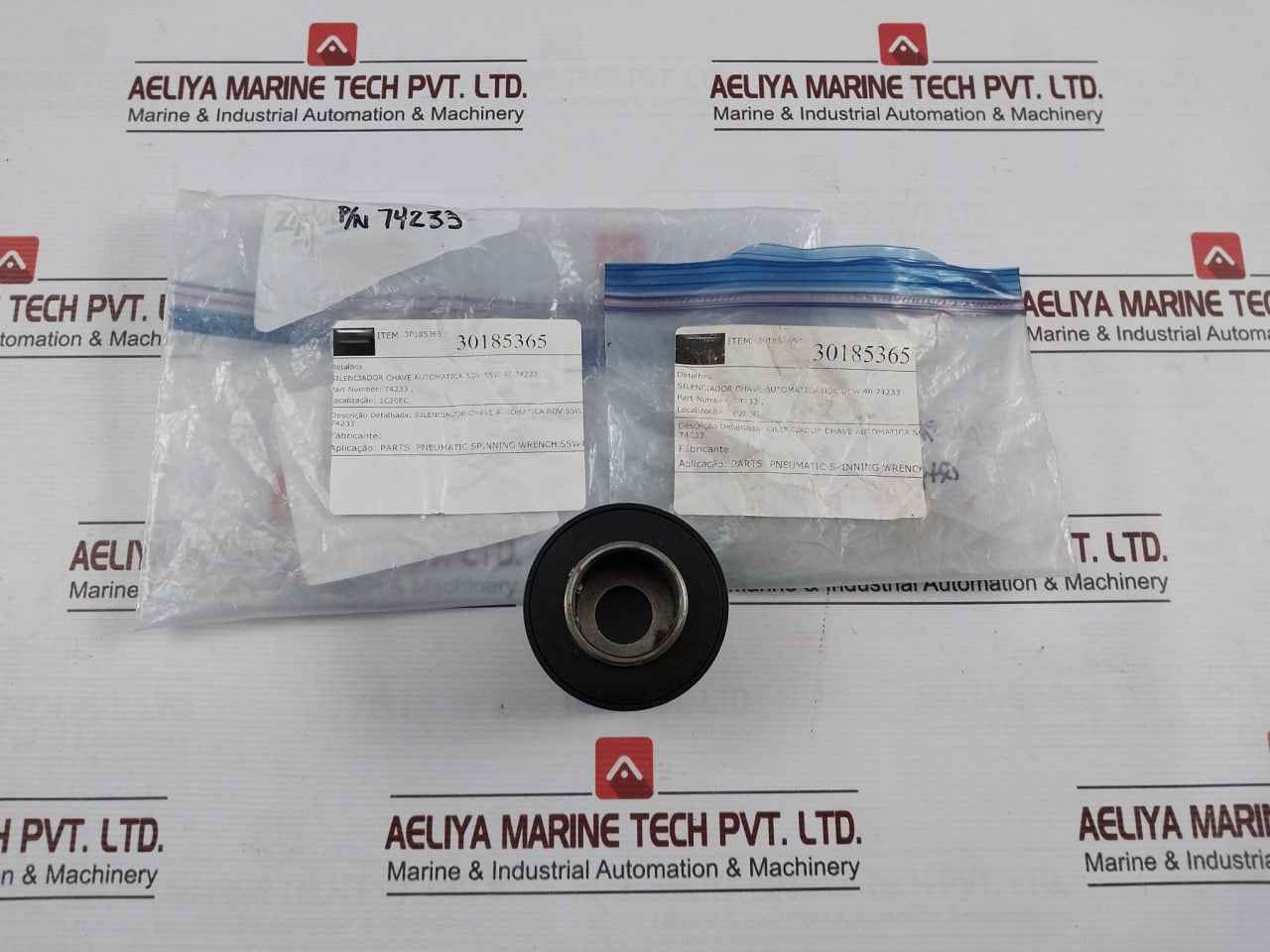 Nov 74233 Automatic Key Silencer For Pneumatic Spinning Wrench Ssw 40