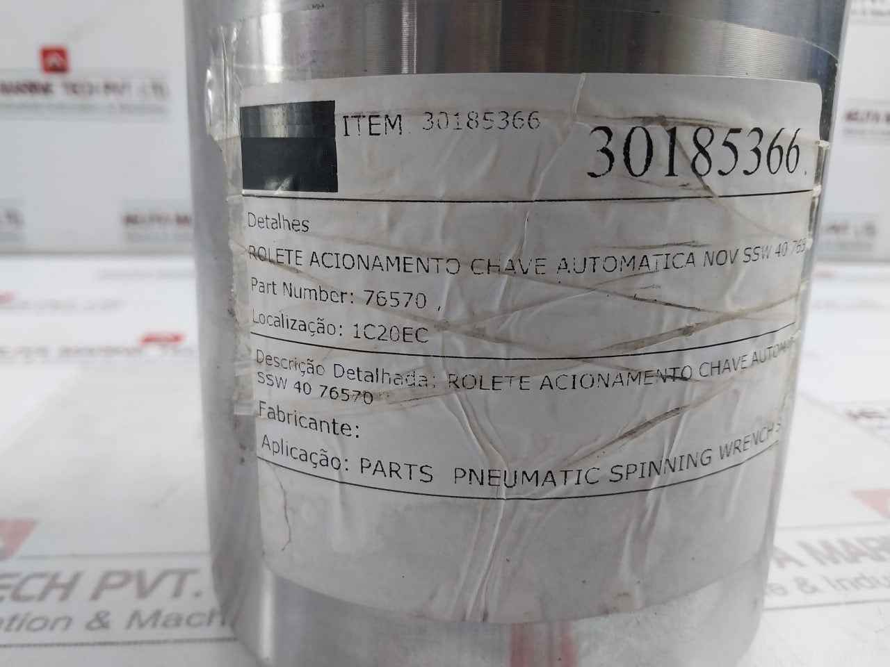 Nov 76570 Automatic Key Drive Roller For Pneumatic Spinning Wrench Ssw-40