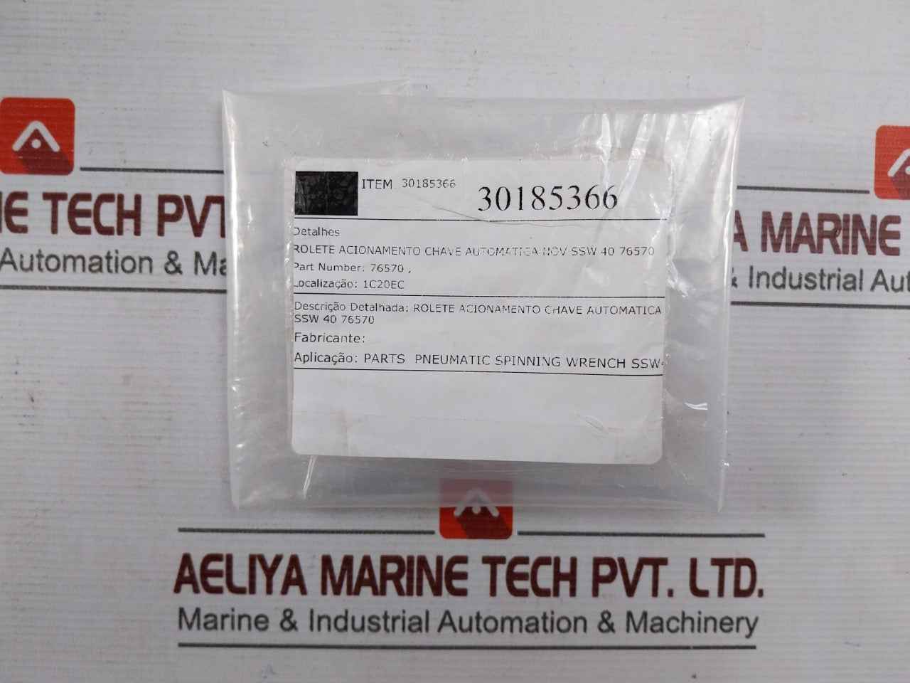 Nov 76570 Automatic Key Drive Roller For Pneumatic Spinning Wrench Ssw 40