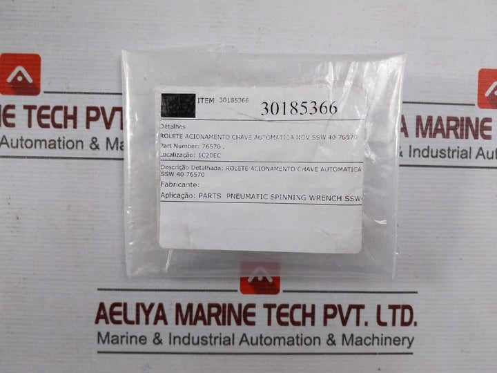 Nov 76570 Automatic Key Drive Roller For Pneumatic Spinning Wrench Ssw 40