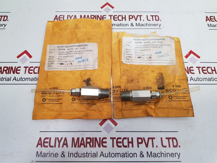 Nov 80502013 Adjustable Relief Valve