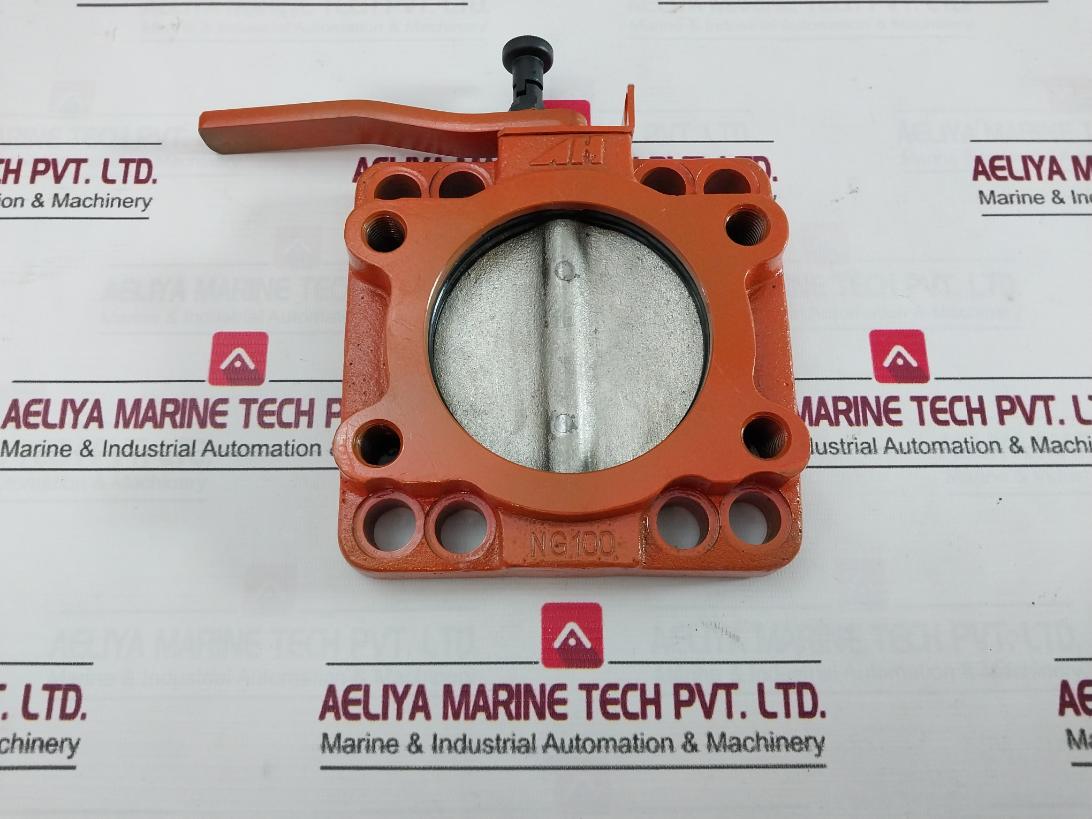 Nov Ah Ng100 Butterfly Valve Dn100 Hpu-o-448-4-1050-210
