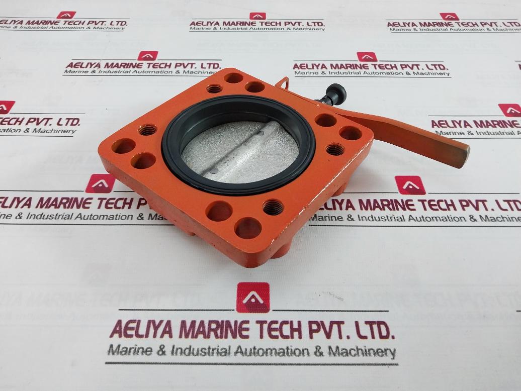 Nov Ah Ng100 Butterfly Valve Dn100 Hpu-o-448-4-1050-210
