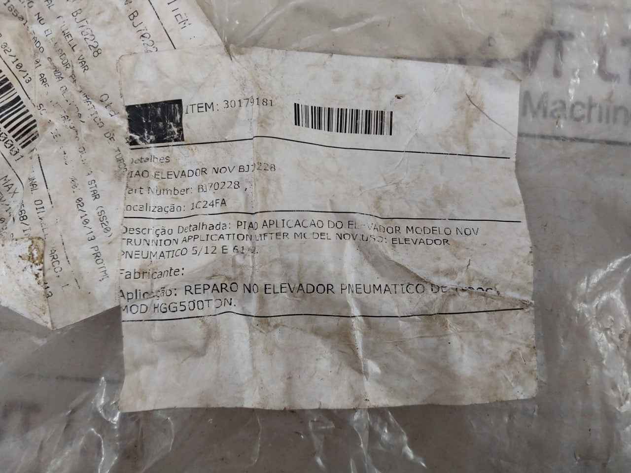 Nov Bj70228 Fixed Flange 30179181