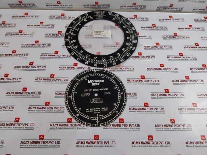 Nov Md Totco B1544-31 Indicator B1545-28