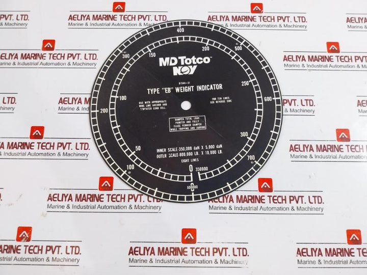 Nov Md Totco B1544-31 Indicator B1545-28