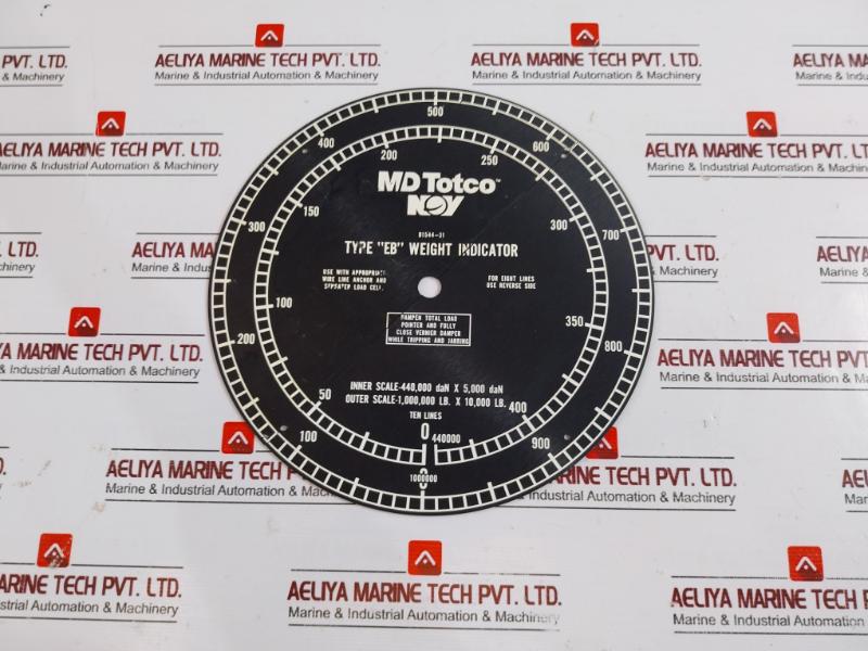 Nov Md Totco B1544-31 Indicator B1545-28