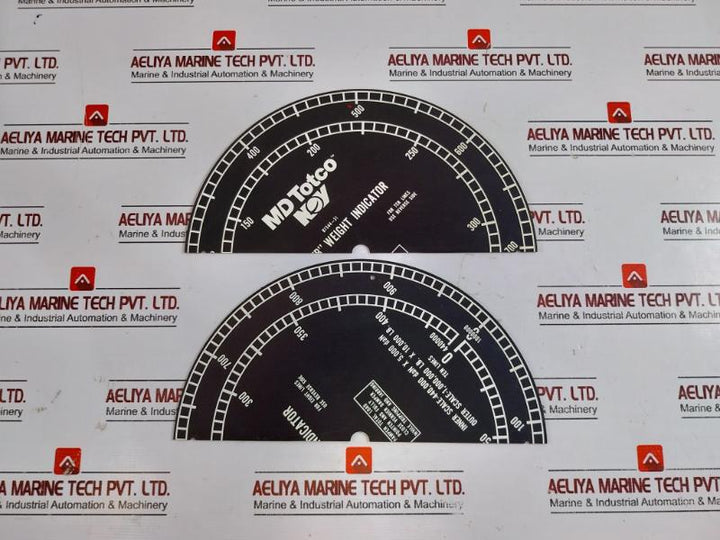 Nov Md Totco B1544-31 Indicator B1545-28
