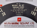 Nov Md Totco B1586-810 Type Eb Weight Indicator Set Dial.16” Eb.Lbs/D