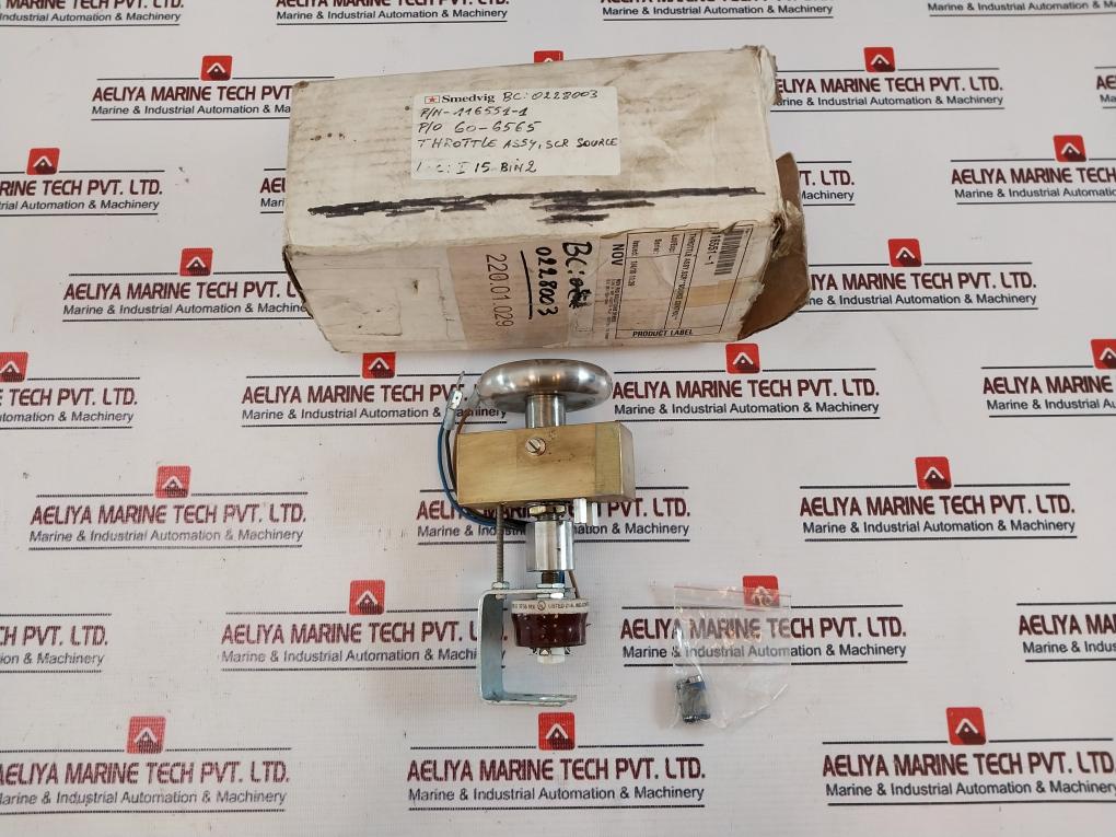 Nov Rig Smedvig 116551-1 Throttle Assy Scr Source Control