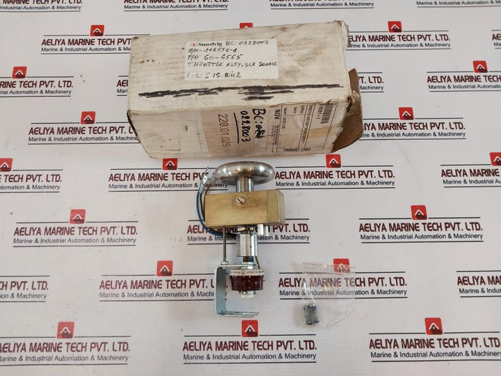 Nov Rig Smedvig 116551-1 Throttle Assy Scr Source Control
