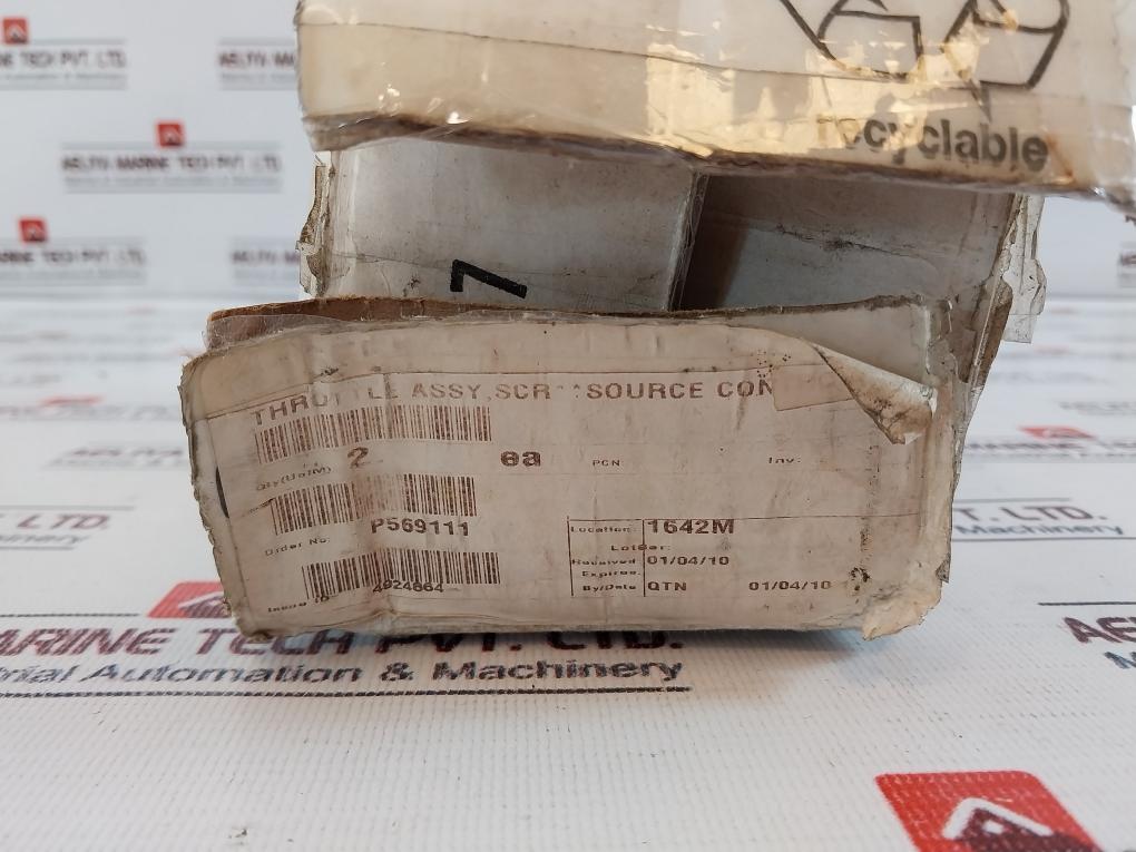 Nov Rig Smedvig 116551-1 Throttle Assy Scr Source Control