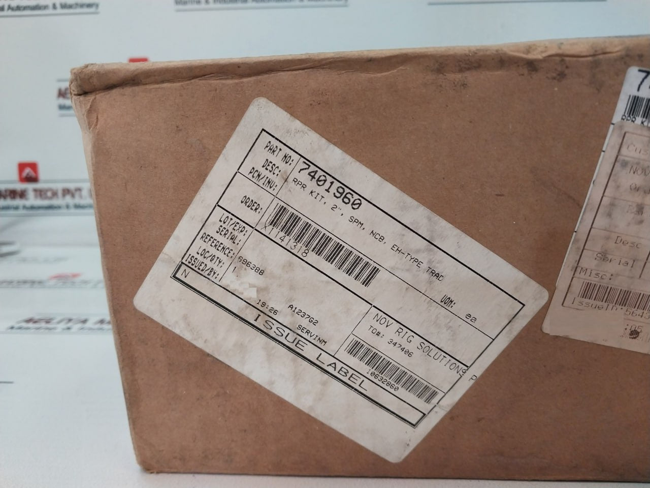 Nov 7401960 2" Spm Valve Repair Kit 25920 Rk Rev C