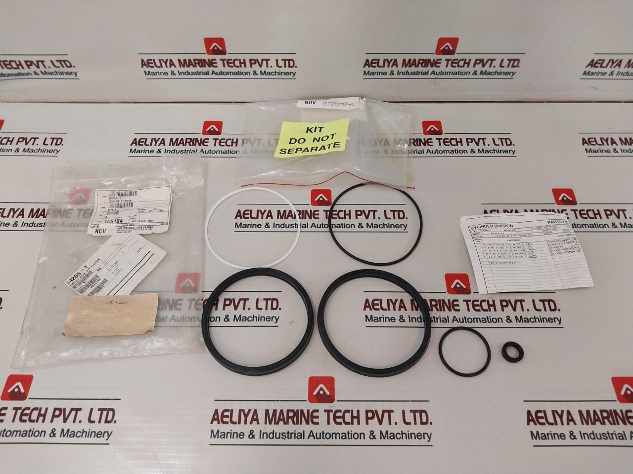 Nov 84265-1 Piston Cylinder Division Seal Kit 50234153