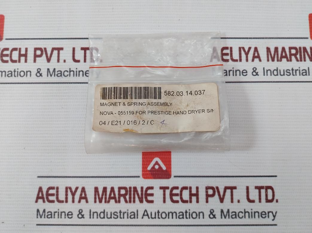 Nova 055159 Magnet & Spring Assembly For Prestige Hand Dryer