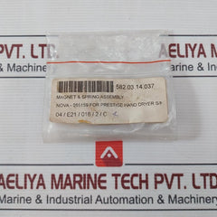 Nova 055159 Magnet & Spring Assembly For Prestige Hand Dryer