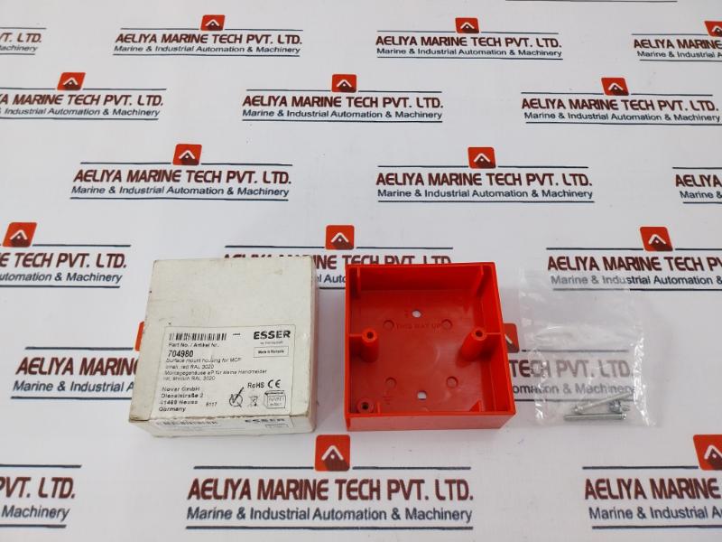 Novar 704980 Mount Housing For Small Mcp, Red, Similar , 4063-015