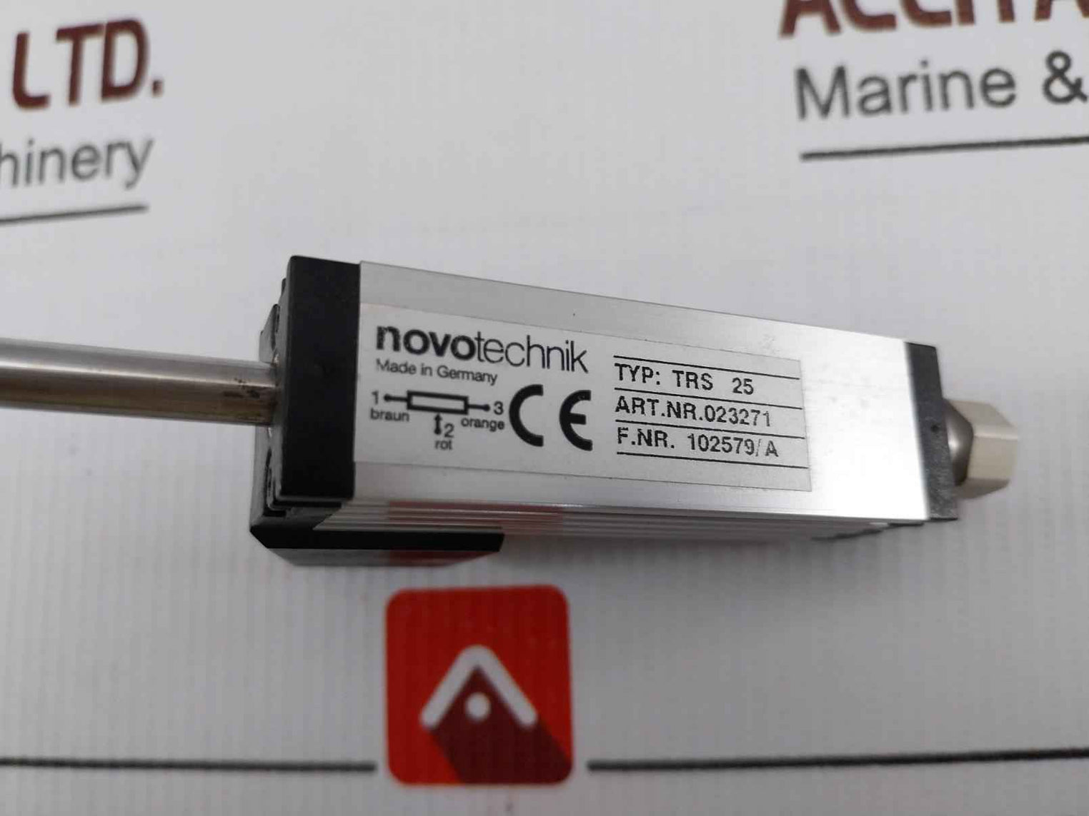 Novotechnik 023271 Position Transducer 102579/A 513604/04