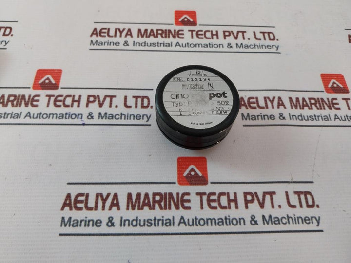 Novotechnik P 6501 A 502 Rotary Sensor 012194