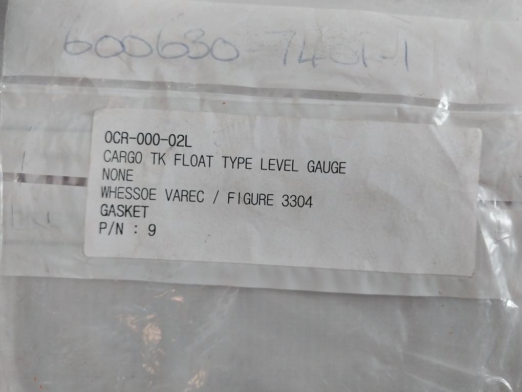 Novus 30 Fibre Sheet Cargo Tk Float Type Level Gauge Gasket 0Cr-000-02L