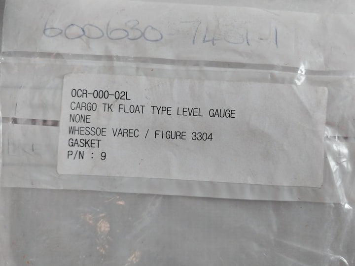 Novus 30 Fibre Sheet Cargo Tk Float Type Level Gauge Gasket 0Cr-000-02L
