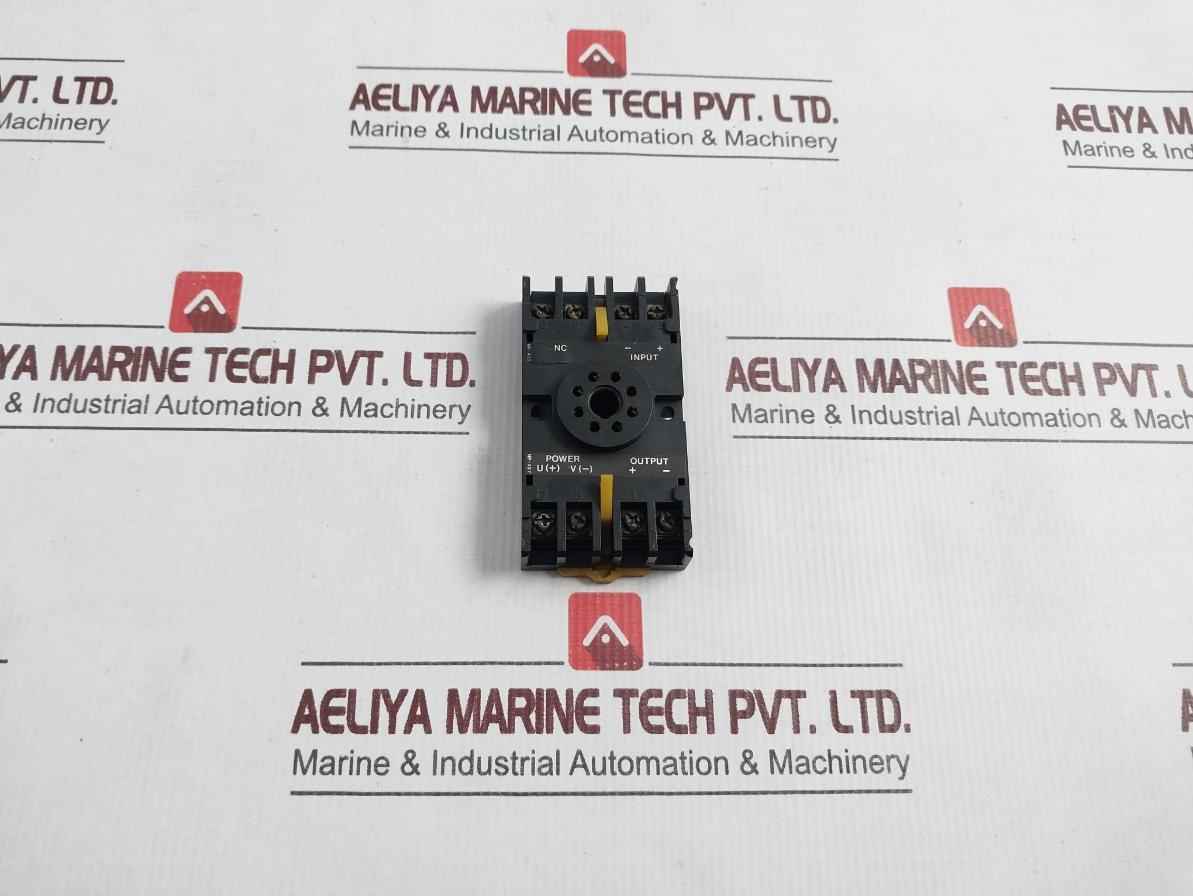 Np-455 250V 7.5A Rail Mount Power Relay Socket Base 09Z6Y7