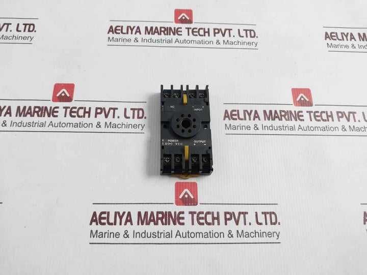 Np-455 250V 7.5A Rail Mount Power Relay Socket Base 09Z6Y7