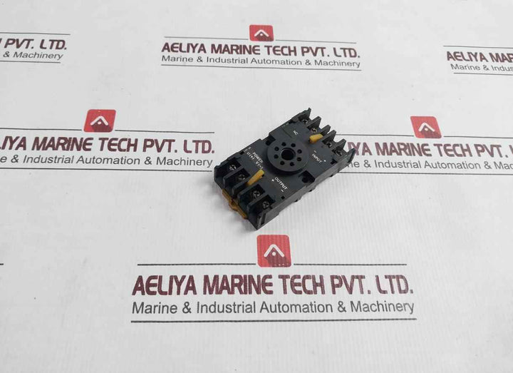 Np-455 250V 7.5A Rail Mount Power Relay Socket Base 09Z6Y7