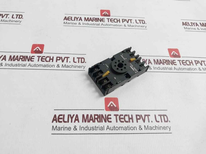 Np-455 250V 7.5A Rail Mount Power Relay Socket Base 09Z6Y7