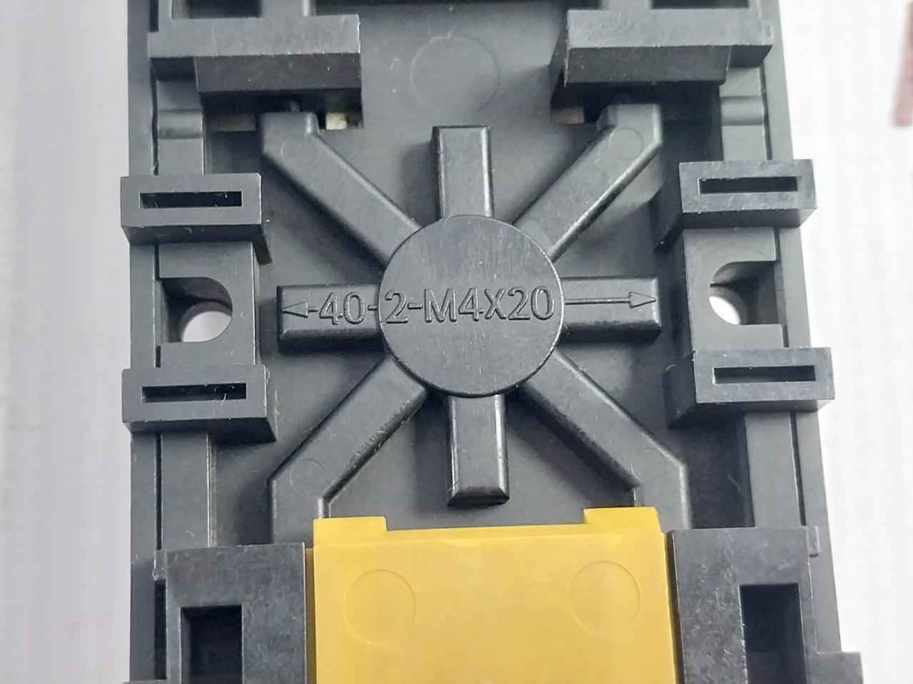 Np-455 250V 7.5A Rail Mount Power Relay Socket Base 09Z6Y7