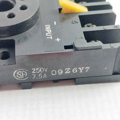 Np-455 250V 7.5A Rail Mount Power Relay Socket Base 09Z6Y7