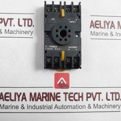 Np-455 250V 7.5A Rail Mount Power Relay Socket Base 09Z6Y7
