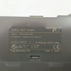 Np1Ax04-mr Fuji Electric Analog Input Module