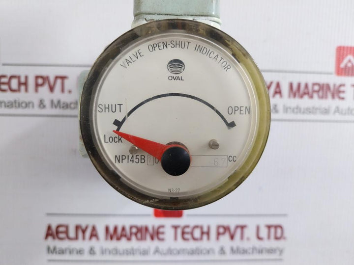 Npi45B10 Oval 67Cc N3-22 Valve Open-shut Indicator