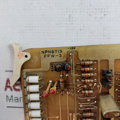 Npn6713 Printed Circuit Board Ffw-3A -15V 3120228