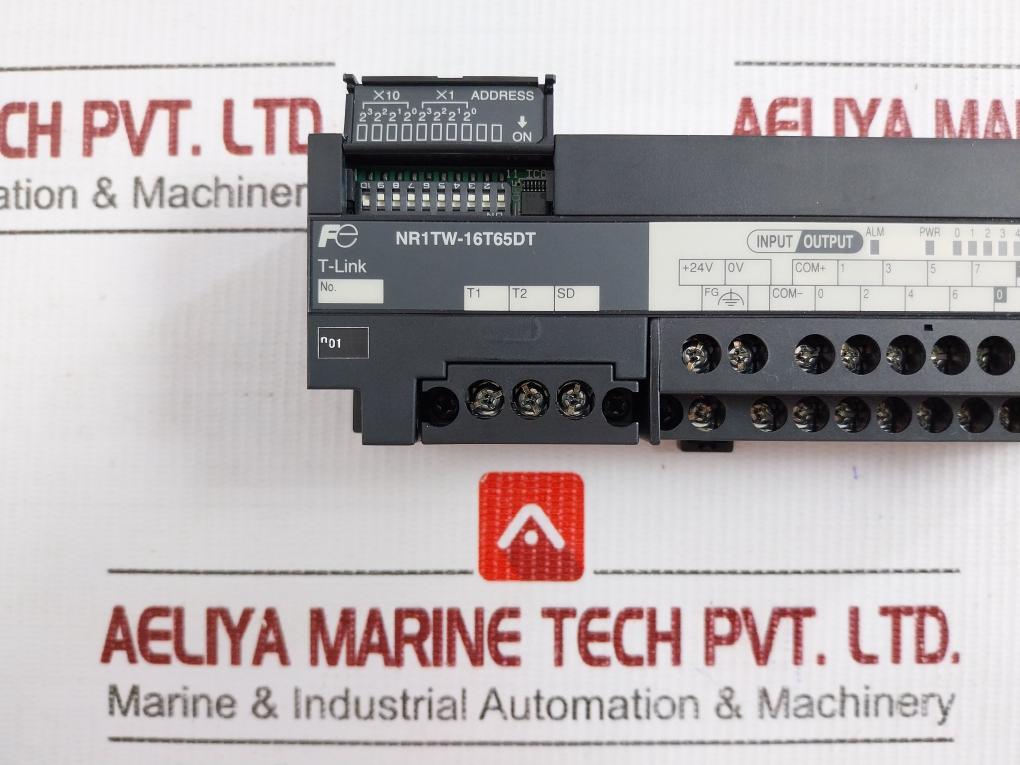 Nr1Tw-16T65Dt Fuji Electric T-link Plc I/O Terminal Module Dc24V 7Ma